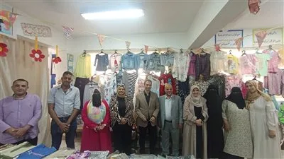 مجاني لجميع الفئات العمرية: 5000 قطعة من الملابس والأحذية في معرض تعليم كفر الشيخ مجاني لجميع الفئات العمرية: 5000 قطعة من الملابس والأحذية في معرض تعليم كفر الشيخ