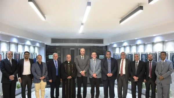 وفد الأقباط الإنجليين يهنئ محافظ أسوان بمناسبة عيد الأضحى المبارك وفد الأقباط الإنجليين يهنئ محافظ أسوان بمناسبة عيد الأضحى المبارك