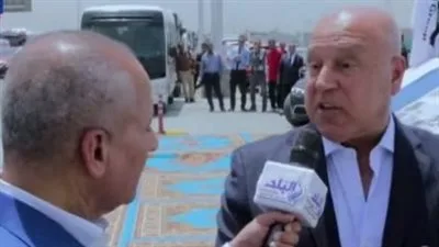 كامل الوزير: إنتاجنا السنوي من الأسمنت يصل إلى 85 مليون طن، ونصدر 35 مليون طن منه. كامل الوزير: إنتاجنا السنوي من الأسمنت يصل إلى 85 مليون طن، ونصدر 35 مليون طن منه.