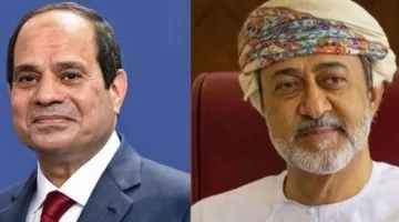 الرئيس السيسي يحصل على تهاني من سلطان عمان بمناسبة عيد الأضحى المبارك