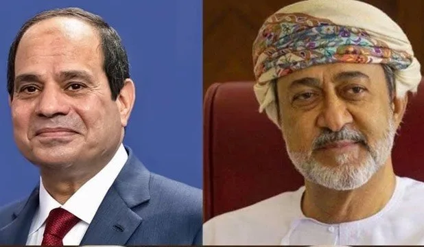 الرئيس السيسي يحصل على تهاني من سلطان عمان بمناسبة عيد الأضحى المبارك الرئيس السيسي يحصل على تهاني من سلطان عمان بمناسبة عيد الأضحى المبارك