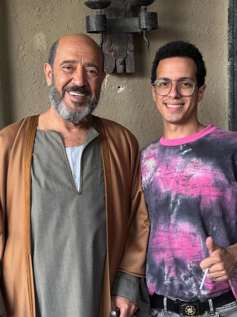 كواليس فيلم السادة الأفاضل لأشرف عبد الباقي