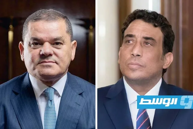 «حكومة التوافق»: المنفي والدبيبة يتوصلان إلى اتفاق لإنشاء لجنة أمنية وعسكرية لرفع المظاهر المسلحة من طرابلس «حكومة التوافق»: المنفي والدبيبة يتوصلان إلى اتفاق لإنشاء لجنة أمنية وعسكرية لرفع المظاهر المسلحة من طرابلس