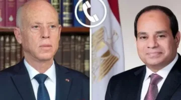 الرئيس السيسي يتلقى اتصالاً هاتفياً من نظيره التونسي لتهنئته بعيد الأضحى المبارك