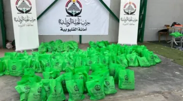 «الجبهة الوطنية» في القليوبية تقدم لحومًا للأسر المحتاجة كجزء من مبادرة «إحنا معاكم»