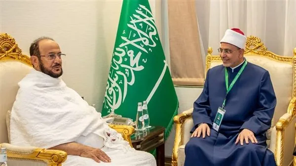 رئيس جامعة الأزهر يثمن جهود السعودية في تقديم الخدمات للحجاج من جميع أنحاء العالم رئيس جامعة الأزهر يثمن جهود السعودية في تقديم الخدمات للحجاج من جميع أنحاء العالم