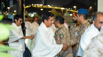 وزارة الدفاع تستقبل أسر الشهداء والمصابين لأداء مناسك الحج