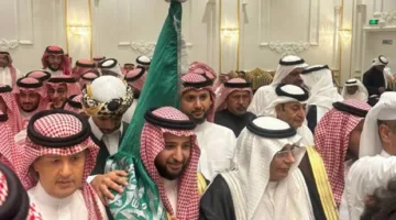 إبراهيم آل عبدالله يحيي حفل زفاف ابنه الوليد