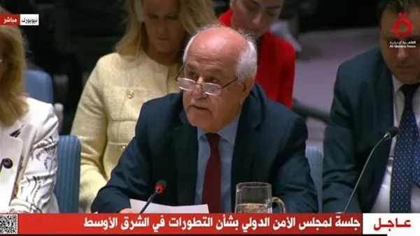 رياض منصور: يتعين على إسرائيل فتح المعابر والسماح بدخول المساعدات إلى غزة رياض منصور: يتعين على إسرائيل فتح المعابر والسماح بدخول المساعدات إلى غزة