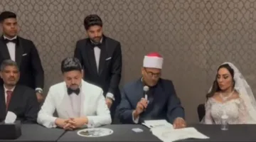 زفاف محمد شاهين ورشا الظنحاني (صور)