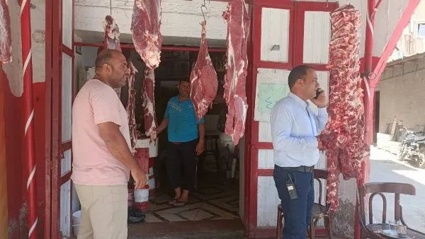 إنشاء فرق لمراقبة متاجر اللحوم والمذابح في دمياط