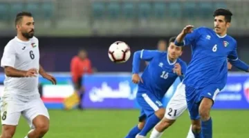 توقيت مباراة الكويت وفلسطين في تصفيات كأس العالم 2026 عن قارة آسيا والقنوات التي ستقوم بالنقل