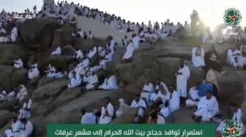 قناة الناس تعرض لحظات روحانية مؤثرة من قمة جبل عرفات