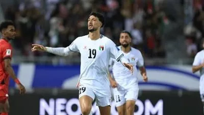 توقيت مباراة فلسطين أمام الكويت في تصفيات كأس آسيا المؤهلة لمونديال 2026، القنوات الناقلة، والتشكيلة المرتقبة.. وآخر أخبار وسام أبو علي. توقيت مباراة فلسطين أمام الكويت في تصفيات كأس آسيا المؤهلة لمونديال 2026، القنوات الناقلة، والتشكيلة المرتقبة.. وآخر أخبار وسام أبو علي.