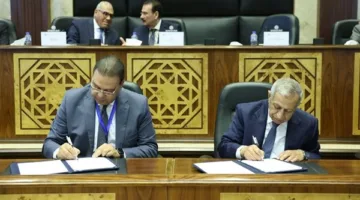توقع اتفاقية شراكة بين مصنع 144 الحربي والأكاديمية العربية للعلوم