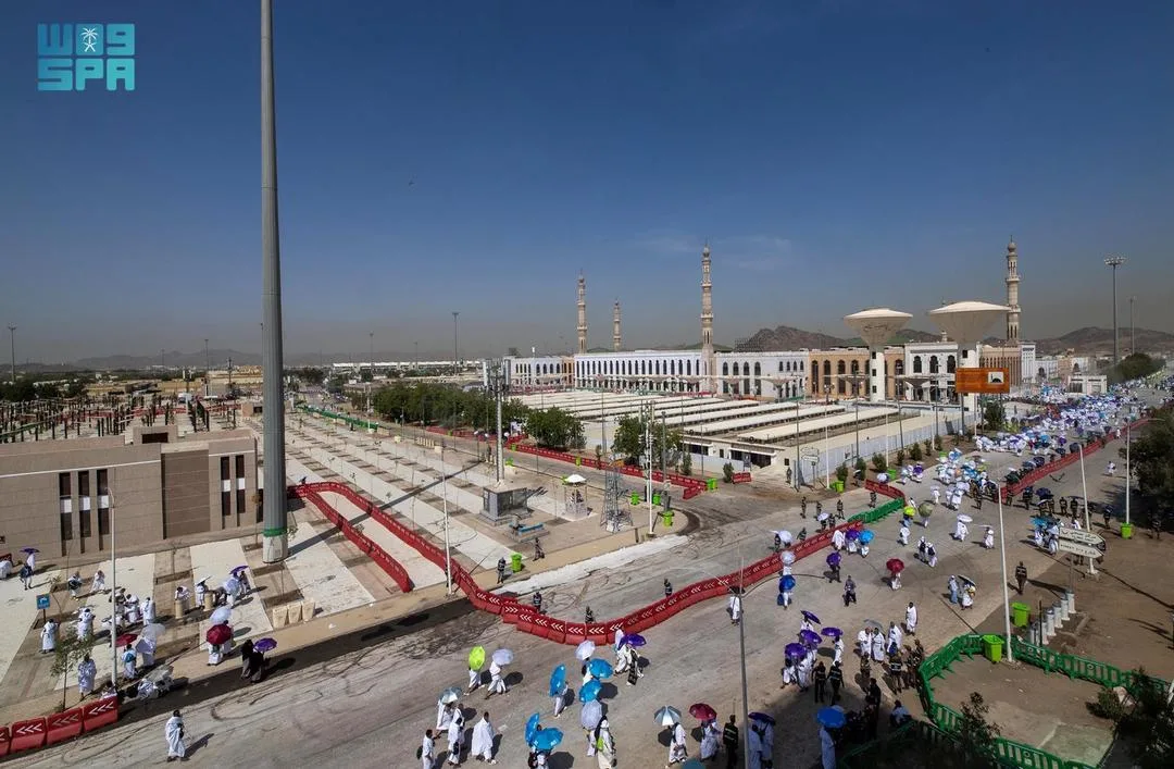 مسجد نمرة: مكان خطبة الوداع ووجهة الحجاج في عرفات مسجد نمرة: مكان خطبة الوداع ووجهة الحجاج في عرفات