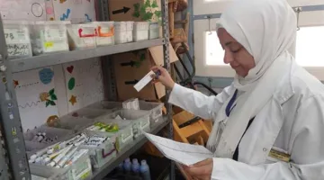 إجراء 390 فحص دم ضمن قافلة طبية مجانية في قرى كفر البطيخ بمحافظة دمياط