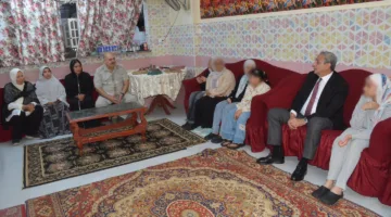 محافظ الغربية يزور دار رعاية الفتيات ويحتفل مع الأيتام بعيد الأضحى