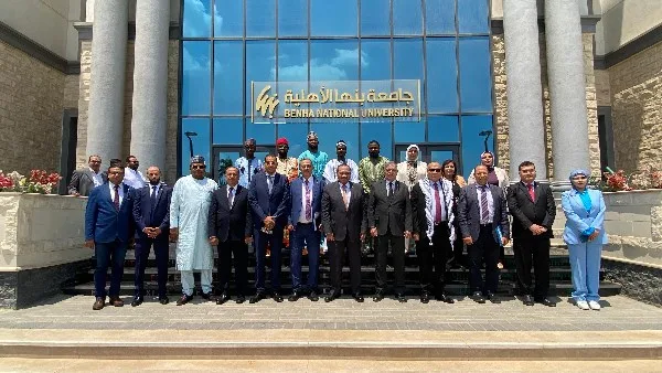 جامعة بنها الأهلية تقيم اللقاء الأول للطلاب الدوليين تحت شعار “وصال” جامعة بنها الأهلية تقيم اللقاء الأول للطلاب الدوليين تحت شعار “وصال”