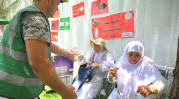 وزيرة التضامن تتابع حالة حجاج الجمعيات الأهلية في مشعر عرفات