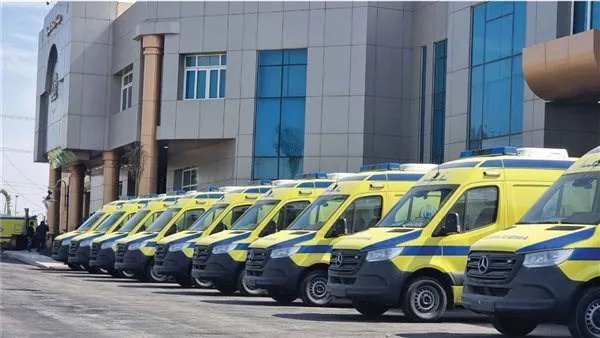 عمرو رشيد: 2423 سيارة إسعاف لضمان سلامة احتفالات عيد الأضحى عمرو رشيد: 2423 سيارة إسعاف لضمان سلامة احتفالات عيد الأضحى
