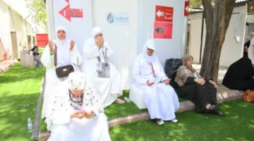 وزيرة التضامن تتابع وضع حجاج الجمعيات الأهلية وتؤكد على تقديم الخدمات في “مخيمات عرفات”