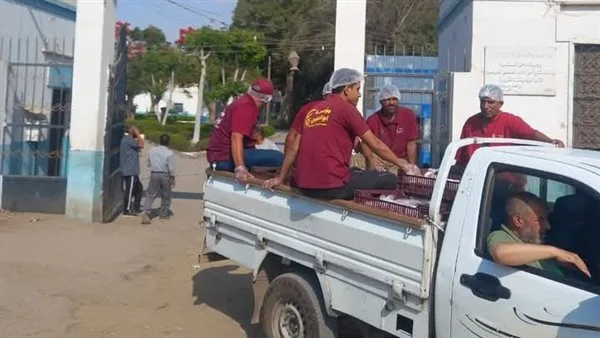مؤسسة أبو العينين، إحدى أعضاء “التحالف الوطني”، تقدم 500 كيلو من اللحوم للمرضى في مستشفى الجذام. مؤسسة أبو العينين، إحدى أعضاء “التحالف الوطني”، تقدم 500 كيلو من اللحوم للمرضى في مستشفى الجذام.