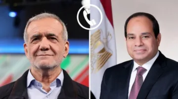 الرئيس السيسي ونظيره الإيراني يتبادلان التهاني بمناسبة عيد الأضحى المبارك.