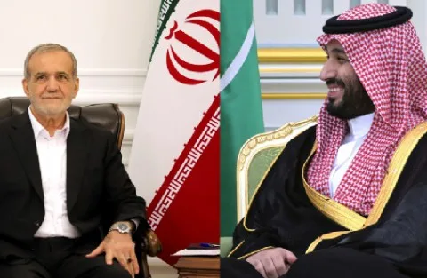 الرئيس الإيراني وولي العهد السعودي يهنئان بعضهما بمناسبة عيد الأضحى المبارك الرئيس الإيراني وولي العهد السعودي يهنئان بعضهما بمناسبة عيد الأضحى المبارك