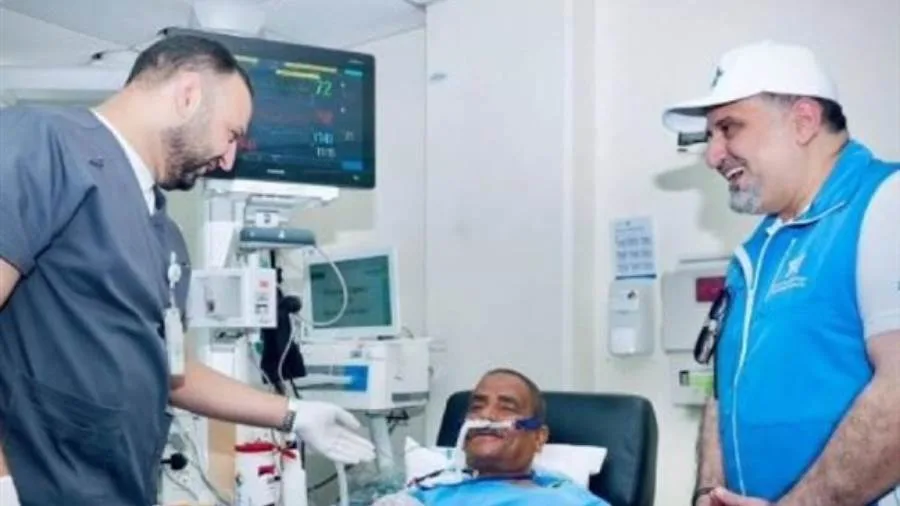 الأطقم الطبية تتمكن من إنقاذ حياة حاج مصري تعرض لجلطة قلبية حادة الأطقم الطبية تتمكن من إنقاذ حياة حاج مصري تعرض لجلطة قلبية حادة