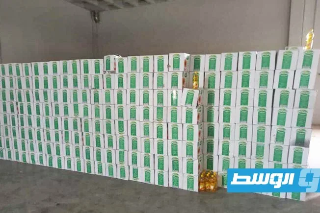 وصول مواد تموينية مدعومة إلى مخازن صندوق دعم الأسعار في سرت وصول مواد تموينية مدعومة إلى مخازن صندوق دعم الأسعار في سرت