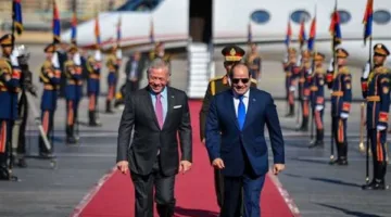 الرئيس السيسي والملك الأردني يتبادلان التهاني بمناسبة عيد الأضحى المبارك