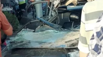 وفاة شخص وإصابة أربعة آخرين في حادث سير بالمنوفية