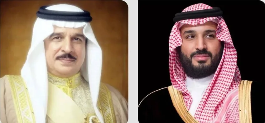 ولي العهد يتلقى تهاني عيد الأضحى من ملك البحرين عبر الهاتف ولي العهد يتلقى تهاني عيد الأضحى من ملك البحرين عبر الهاتف