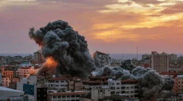 مقتل 4 فلسطينيين جراء قصف إسرائيلي شمال غرب خان يونس
