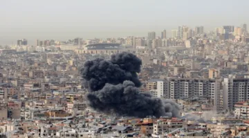جيش الاحتلال يدعي استهداف مرافق تحت الأرض لحزب الله تُستخدم لإنتاج الطائرات المسيرة في الضاحية