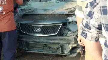 وفاة شخص وإصابة أربعة في حادث تصادم بمحافظة المنوفية