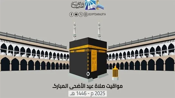 توقيت صلاة عيد الأضحى في القاهرة والوجهات الأخرى: “اكتشف الساعة المحددة توقيت صلاة عيد الأضحى في القاهرة والوجهات الأخرى: “اكتشف الساعة المحددة