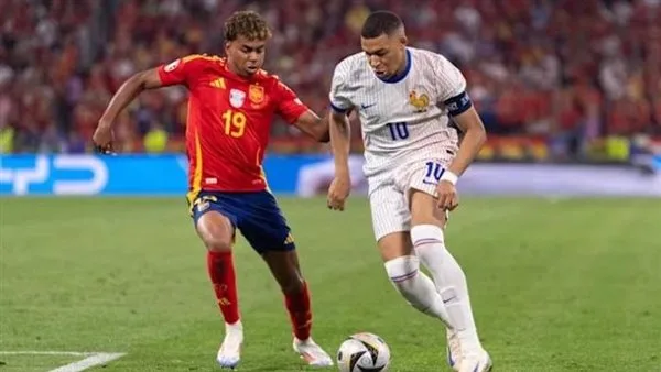 لامين يامال يواجه مبابي.. تابع البث المباشر لمباراة إسبانيا وفرنسا الآن (0-0) لامين يامال يواجه مبابي.. تابع البث المباشر لمباراة إسبانيا وفرنسا الآن (0-0)