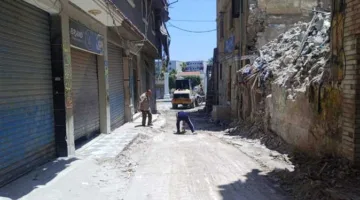 استجابة سريعة: إزالة ورفع 120 طن من التربة والرديم في محور المحمودية بالإسكندرية (صور)