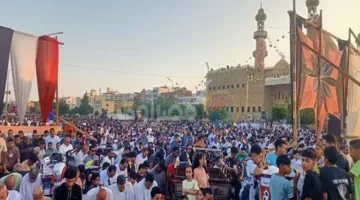 أبناء السويس يحتفلون بعيد الأضحى في 123 موقعًا مع تنظيم وتأمين كامل (فيديو)