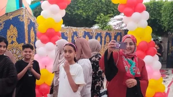 صور للأطفال والمصلين أثناء صلاة العيد في القليوبية. صور للأطفال والمصلين أثناء صلاة العيد في القليوبية.