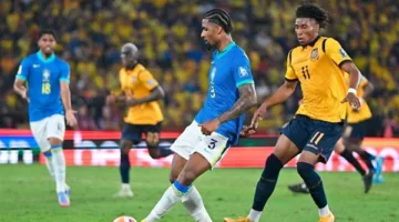تعادل البرازيل مع الإكوادور في المباراة الأولى لأنشيلوتي في تصفيات مونديال 2026