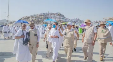 الحكومة تعلن استقرار الحالة الصحية للحجاج المصريين في الأماكن المقدسة