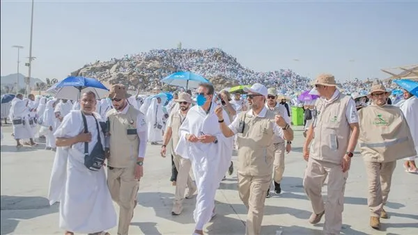 الحكومة تعلن استقرار الحالة الصحية للحجاج المصريين في الأماكن المقدسة الحكومة تعلن استقرار الحالة الصحية للحجاج المصريين في الأماكن المقدسة