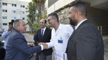 في أول أيام عيد الأضحى المبارك، محافظ بورسعيد يزور مستشفى “الحياة” في بورفؤاد