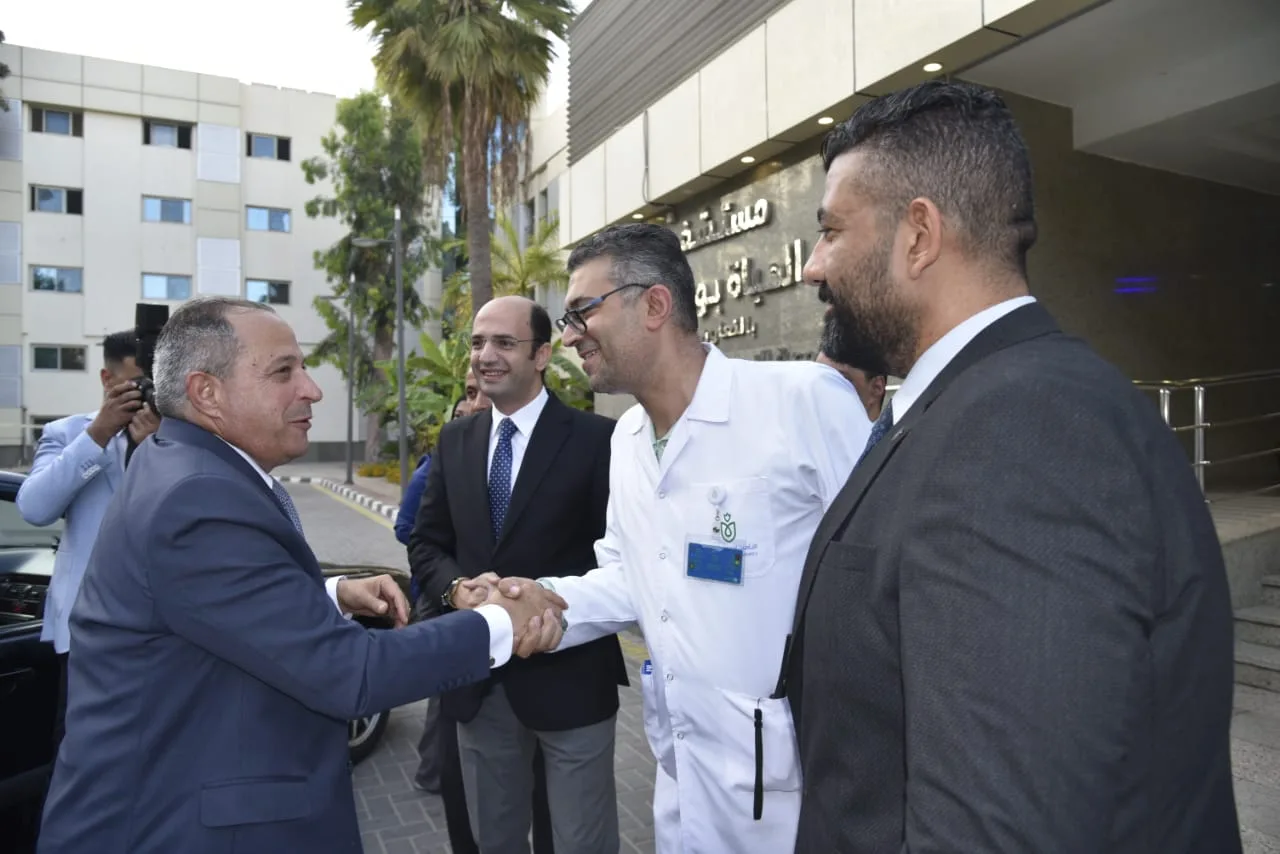 في أول أيام عيد الأضحى المبارك، محافظ بورسعيد يزور مستشفى “الحياة” في بورفؤاد في أول أيام عيد الأضحى المبارك، محافظ بورسعيد يزور مستشفى “الحياة” في بورفؤاد