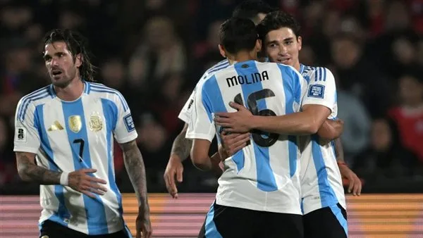 الأرجنتين تفوز على تشيلي، وباراجواي تتغلب على أوروجواي بهدفين في تصفيات كأس العالم 2026.
