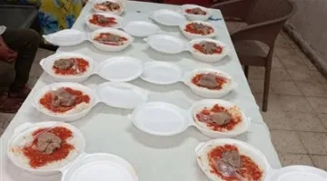 إفطار جماعي للنزلاء في قسم الأمراض النفسية بمستشفى الفيوم العام بمناسبة العيد