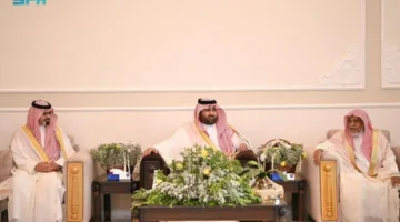 أمير منطقة جازان يهنئ الشيخ معافا بعيد الأضحى